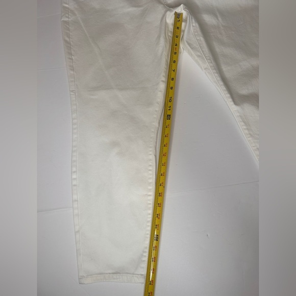 Ava & Viv Women’s Plus Size Mid-Rise Ankle Skinny Jeans, Sz.24, White - Picture 6 of 16